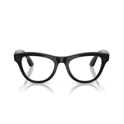 Ray-Ban Meta Skyler Shiny Black - Transitions Amethyst