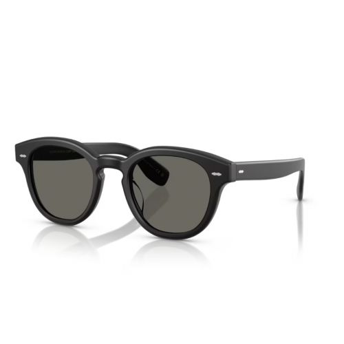 Oliver Peoples Cary Grant Sun Semi-Matte Black - Carbon Grey