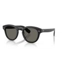 Oliver Peoples Cary Grant Sun Semi-Matte Black - Carbon Grey