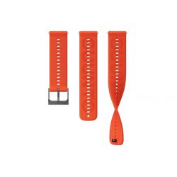 Suunto Bracelet 22mm Athletic 6 Silicone Strap Coral Orange