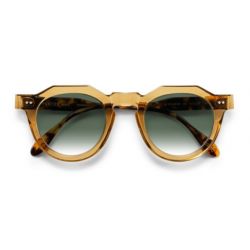 Pantos Paris CROWN Sun Crystal Gold & Antique Havana