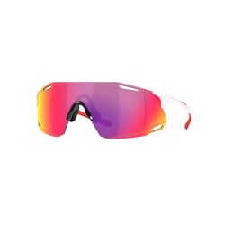 Oakley Cybr Dyno Polished White Prizm Road
