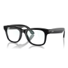 Ray-Ban Meta Wayfarer Large Shiny Black G15 Green Lens