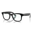 Ray-Ban Meta Wayfarer Large Shiny Clear Lens