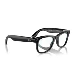 Ray-Ban Meta Wayfarer Large Shiny Clear Lens