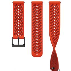 Suunto Bracelet 22mm Athletic 8 Silicone Strap Coral Orange S+M