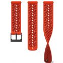 Suunto Bracelet 22mm Athletic 8 Silicone Strap Coral Orange S+M
