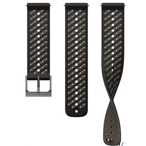 Suunto Bracelet 22mm Athletic 8 Silicone Strap Black S+M