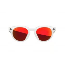 Oakley Meta HSTN Warm Grey - Ruby Prizm Lenses