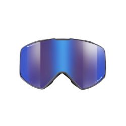 Julbo Masque de ski Cyrius-X Noir / Gris - Reactiv Polarized 2-4 Flash Bleu