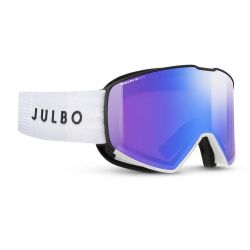 Julbo Masque de ski Cyrius-X Blanc / Noir - Reactiv Glare Control 1-3 Flash Bleu