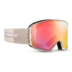 Julbo Masque de ski Launcher Beige / Marron - Reactiv High Contrast 1-3