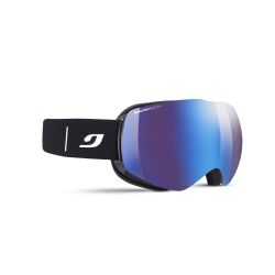 Julbo Masque de ski Shadow Noir - Reactiv Polarized 2-4 Flash Bleu