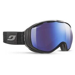 Julbo Masque de ski Titan OTG Noir - Reactiv Polarized 2-4 Flash Bleu