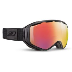 Julbo Masque de ski Titan OTG Noir - Reactiv Polarized 2-4 Flash Bleu