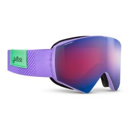 Julbo Masque de ski Razor Edge Violet - Spectron 3 Glare Control Flash Bleu