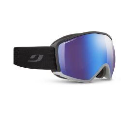 Julbo Masque de ski Hit Noir / Gris - Reactiv Polarized 2-4 Flash Bleu
