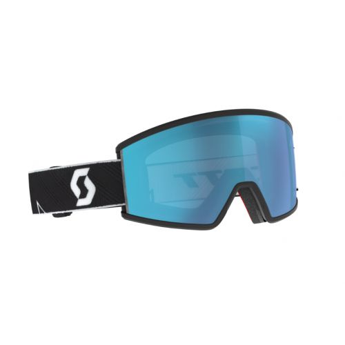 Scott Ambit Compact Black/White AMP Aurora Green Chrome S1