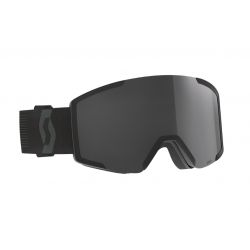 Scott Shield + extra lens mineral black AMP black chrome S3
