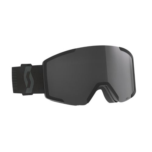 Scott Shield + extra lens mineral black AMP black chrome S3
