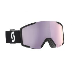 Scott Shield + extra lens black/white AMP lavender chrome S3
