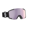 Scott Shield + extra lens black/white AMP lavender chrome S3