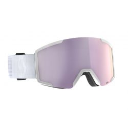 Scott Shield + extra lens mineral white AMP lavender chrome S3