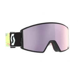 Scott React Black/Neon Yellow AMP Lavender Chrome S3