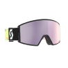Scott React Black/Neon Yellow AMP Lavender Chrome S3