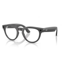 Ray-Ban Meta Headliner Gen 2 - Shiny Asteroid Grey - Clear to Emerald Transitions