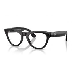 Ray-Ban Meta Skyler Shiny Black - Transitions Amethyst