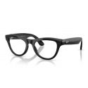 Ray-Ban Meta Skyler Shiny Black - Transitions Amethyst
