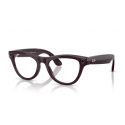 Ray-Ban Meta Skyler Shiny Black - Transitions Amethyst