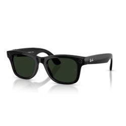 Ray-Ban Meta Wayfarer Gen 2 Shiny Black - G15 Green Lenses