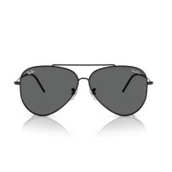 Ray-Ban Aviator Reverse Black Dark Grey 