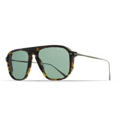 Brett Tony Sun -Brown Tortoise / Silver - Grey Polarized Cat.3