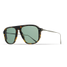 Brett Tony Sun -Brown Tortoise / Silver - Grey Polarized Cat.3