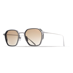 Brett Francois Sun Titanium Mat/Noir - Brown Lenses