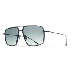 Brett Al Sun Blue Silver Titanium - Grey Polarized Lenses