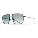 Brett Al Sun Blue Silver Titanium - Grey Polarized Lenses