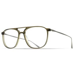 Brett Big Gary Acetate Kaki Silver Inox