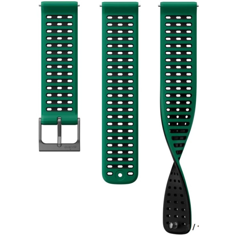 Suunto Bracelet 22mm Athletic 8 Silicone Strap Trail Gray S+M