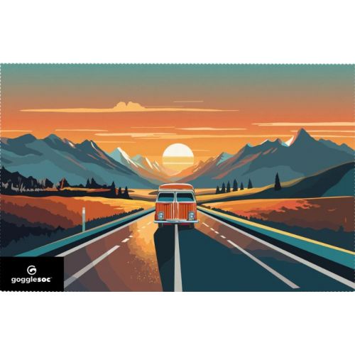 GoggleSoc SWIPEOUT Alpine Nights - Chamoisine 