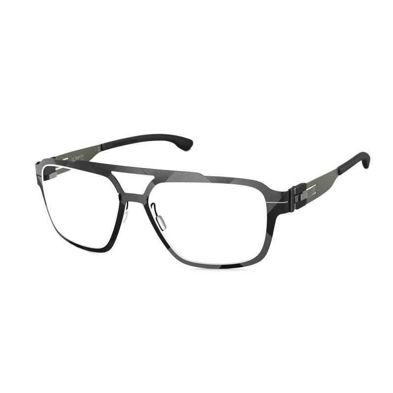 iC! Berlin FLX_02 : Raw Night : Shiny Graphite Racing Green : Black : RX-Clear