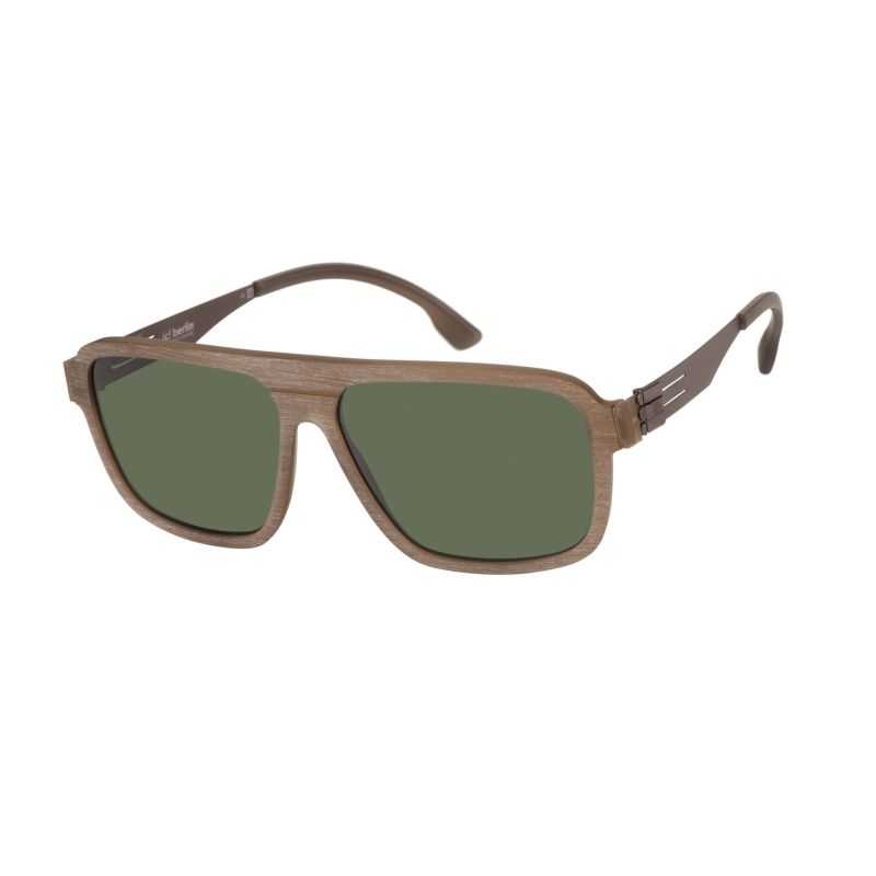 IC Berlin Egon Walnut Rough-Graphite Walnut Matt Green Polarized Cat.3