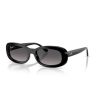 Ray-Ban RB2221 Black - Gradient Grey Polarized Cat 2
