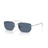Ray-Ban RB3768 Silver - Dark Blue Lenses Cat 3