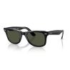 Ray-Ban Wayfarer Black on transparent - Green Lenses Cat.3