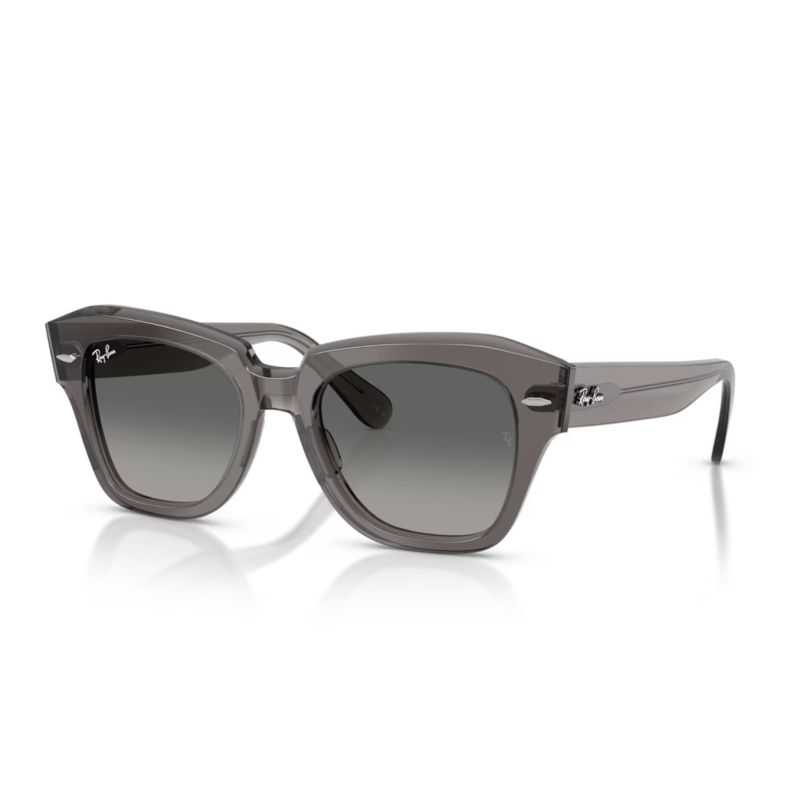 Ray-Ban State Street RB2186 Transparent Grey - Grey Gradient Lenses Cat 3