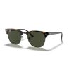 Ray-Ban Clubmaster Spotted Black Havana Crystal Green